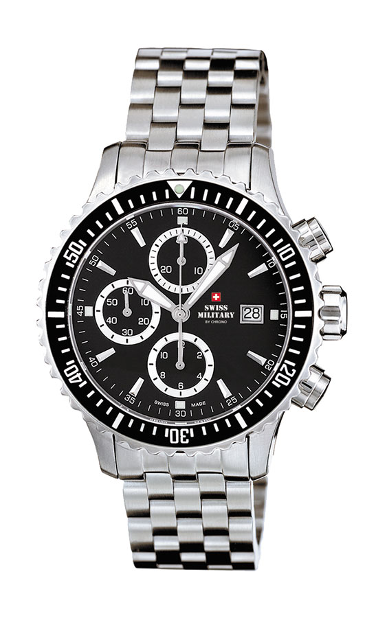 Часы Swiss Military Механические хронографы SMA30005.01